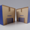 Samsung transforma Caixas de Papelão ondulado de TV em Bancos